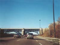 Prince Edward Viaduct, Don Valley Parkway / Ligne de m�tro Bloor-Danforth de la TTC, Toronto,ON